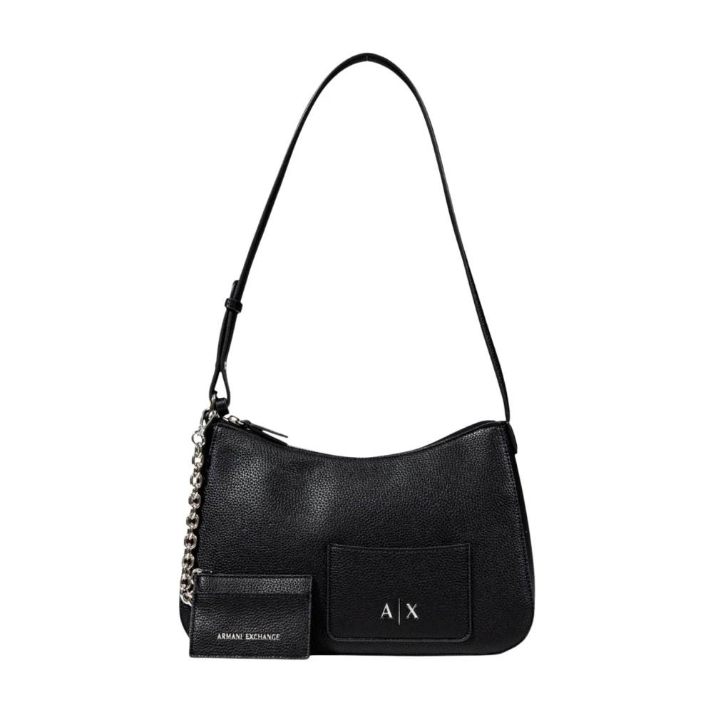 Armani Exchange Donna Nero Borse, Taglia Unica, New,