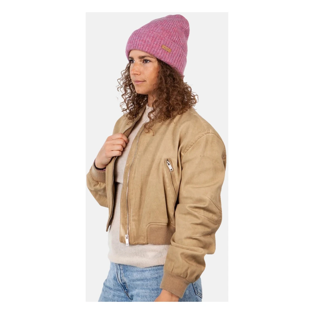 Barts Klassieke dames beanie muts Pink Dames