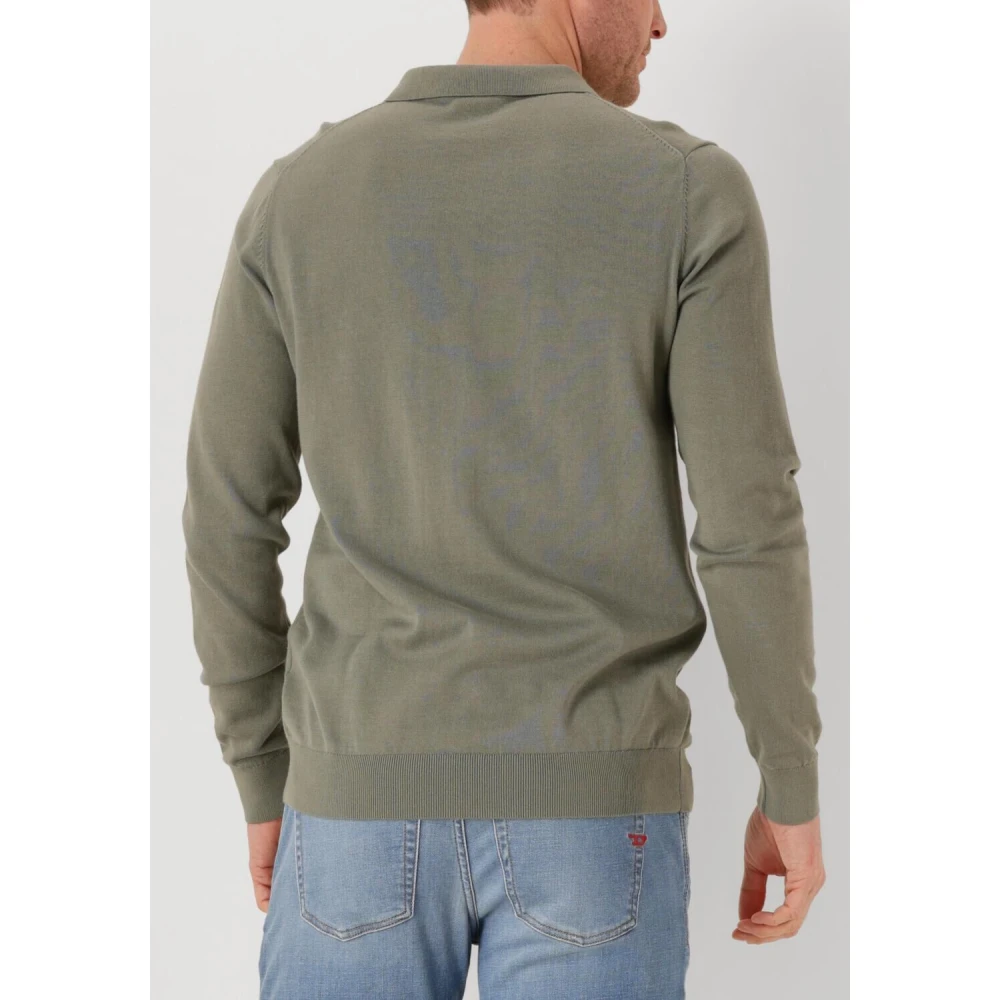 Saint Steve Groene Polo Shirt voor Mannen Green Heren