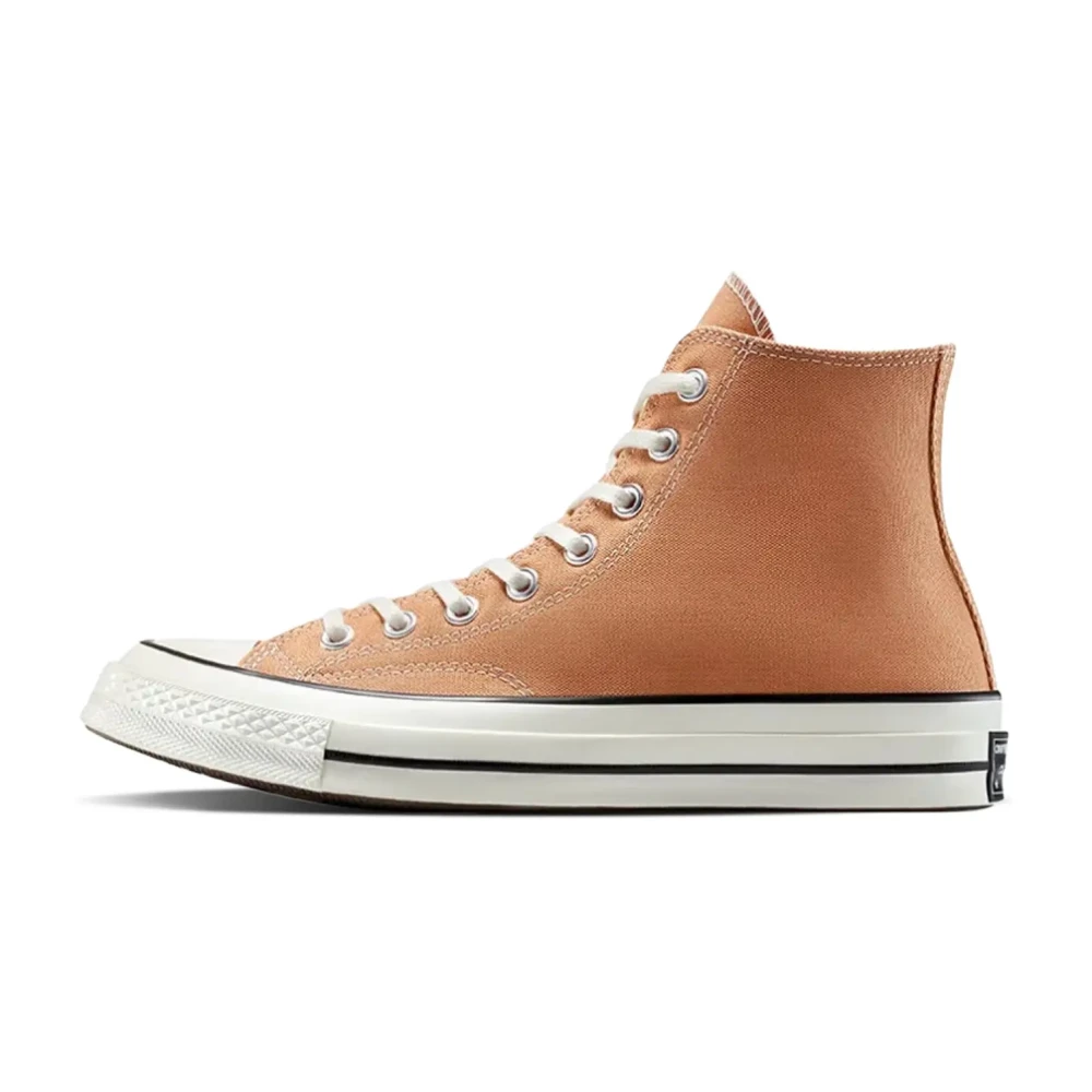 Converse Unisex Orange Sneakers, 4 Uk, Chuck 70 Hi Clay Court