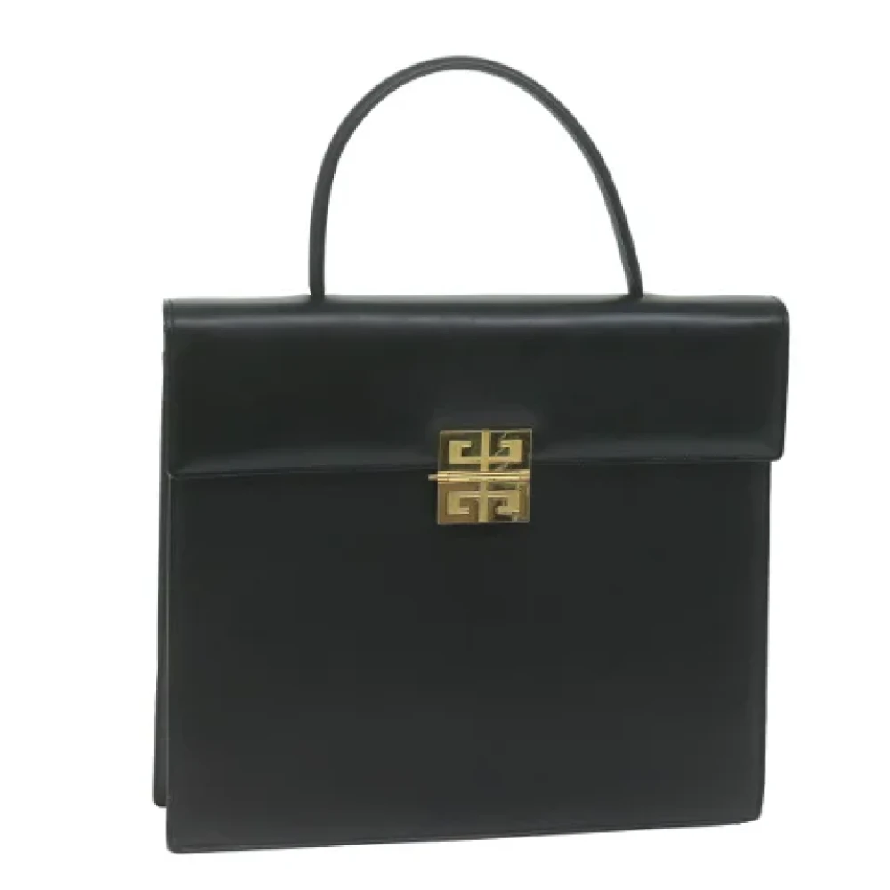 Givenchy Pre-owned Leather handbags Black Dames