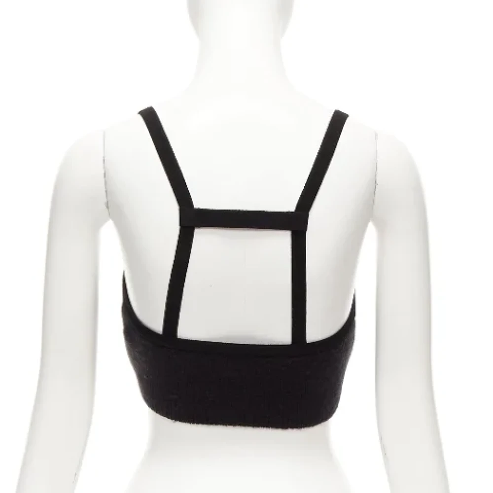 Jacquemus Pre-owned Polyester tops Black Dames