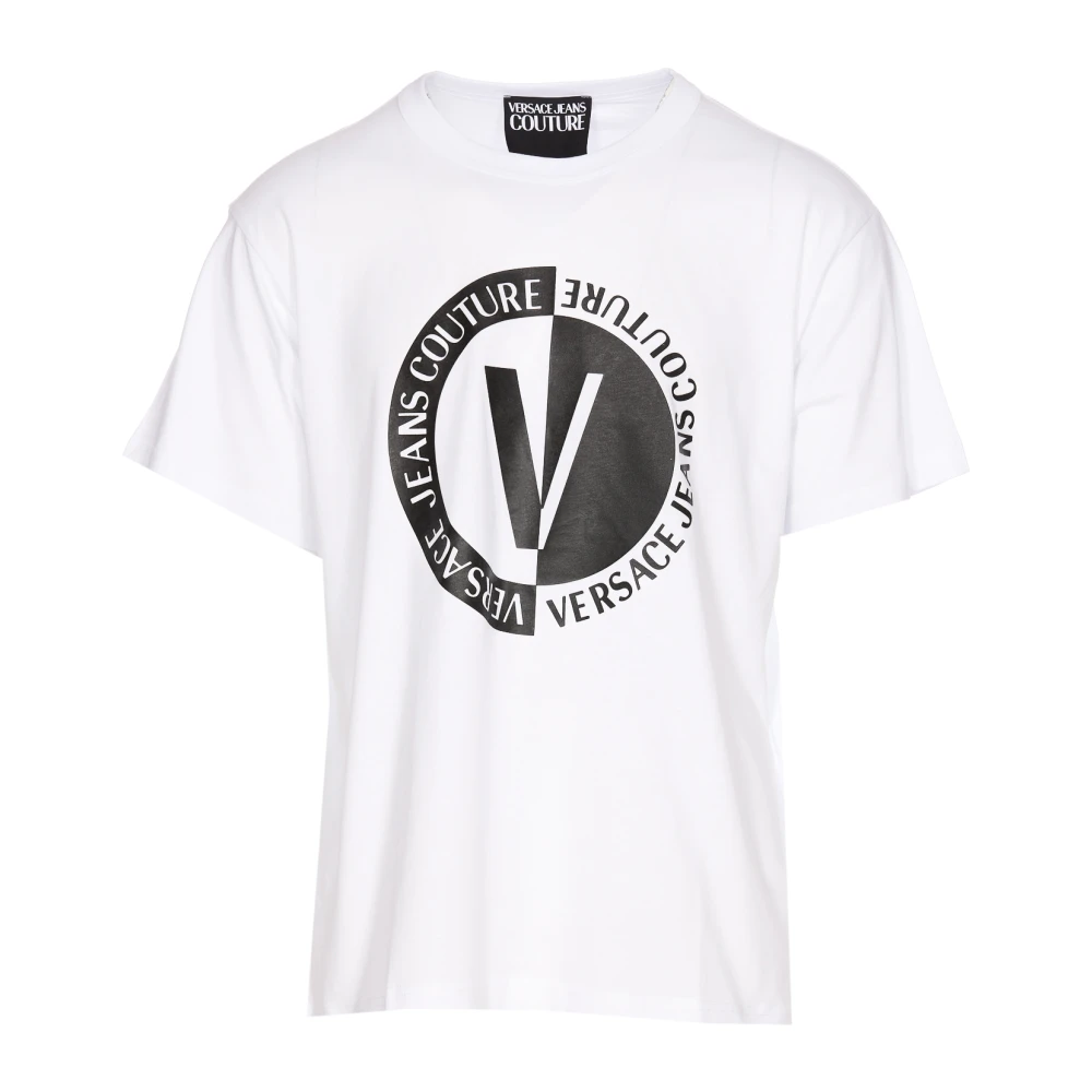 Versace Jeans Couture T-Shirts White Heren