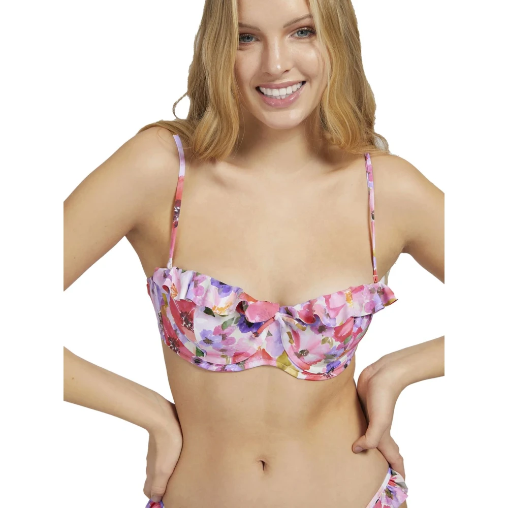 Guess Stijlvolle Bikini Top Multicolor Dames