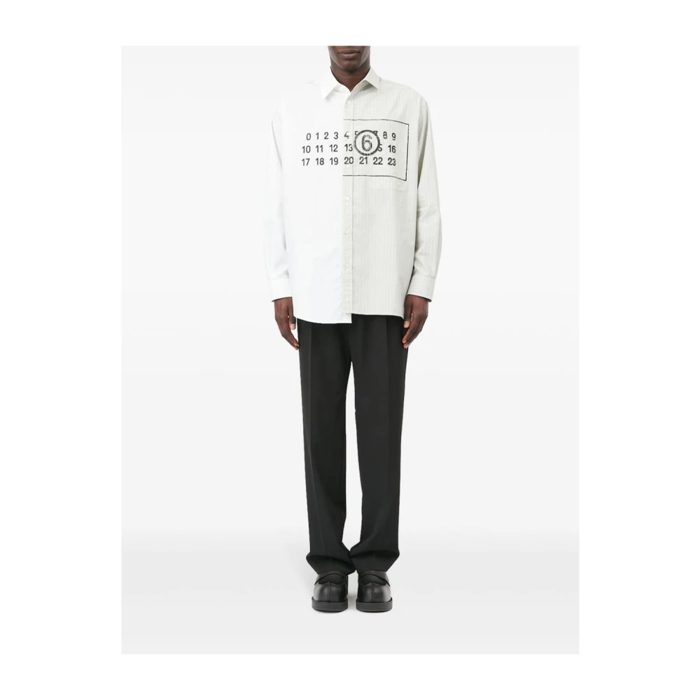 MM6 Maison Margiela Stijlvolle Overhemden Collectie Multicolor Heren