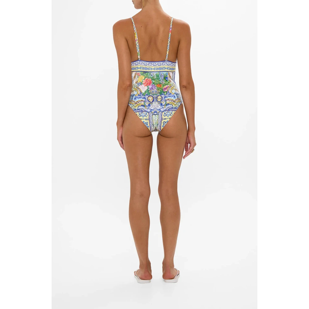 Camilla Eyelet Stropdas Eén Stuk Muur Wonderen Multicolor Dames