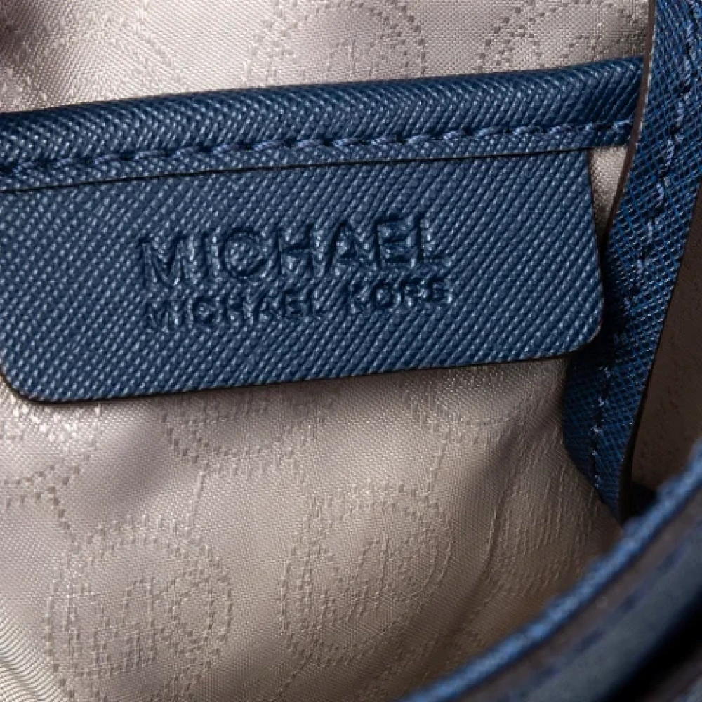 Michael Kors Pre-owned Leather totes Blue Dames