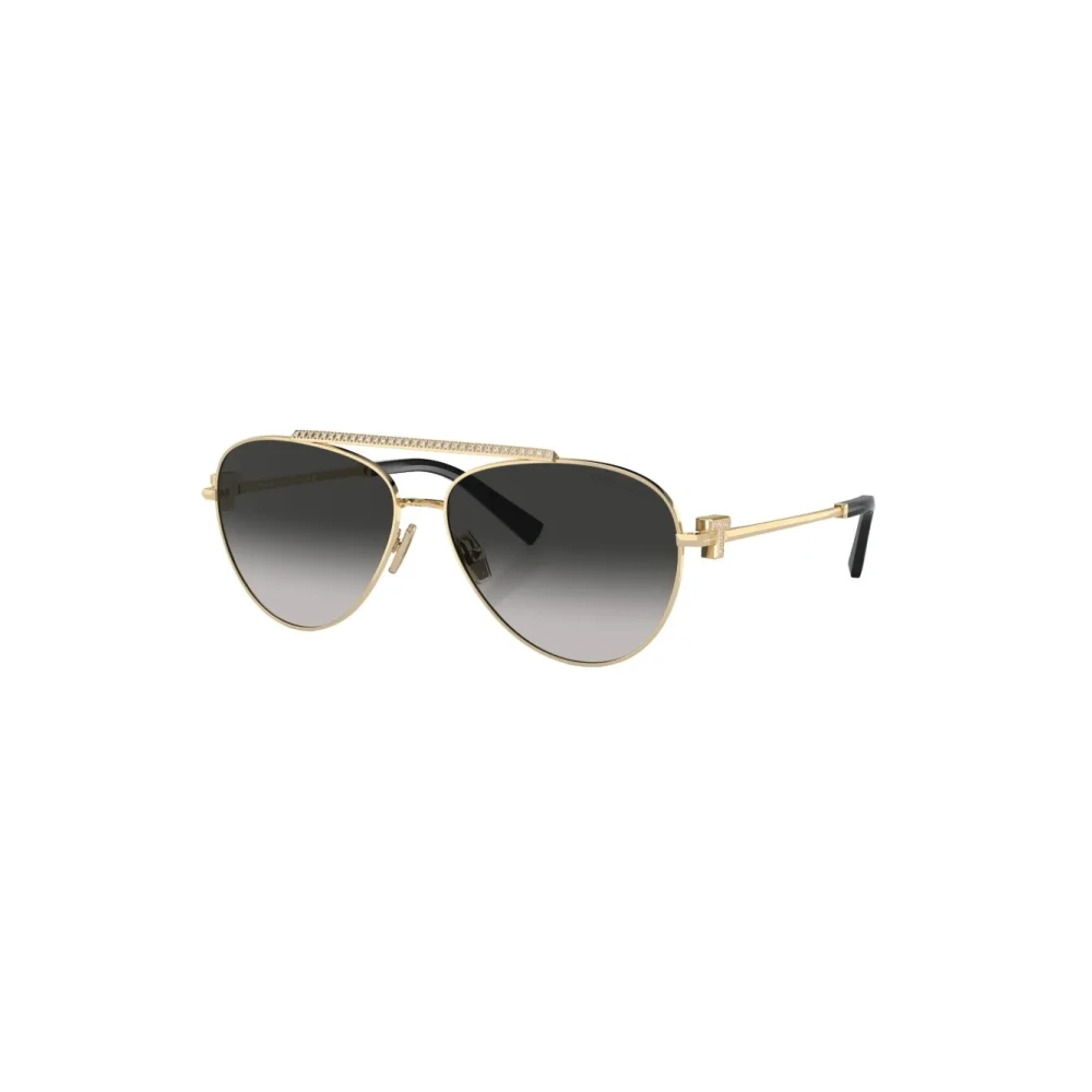 Tiffany Women's Yellow Sunglasses, 59 Mm, Pilot-Frame Sunglasses