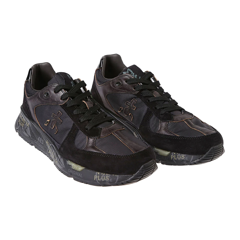 Premiata Var.5013 Zwarte Sneakers Mase Black Heren