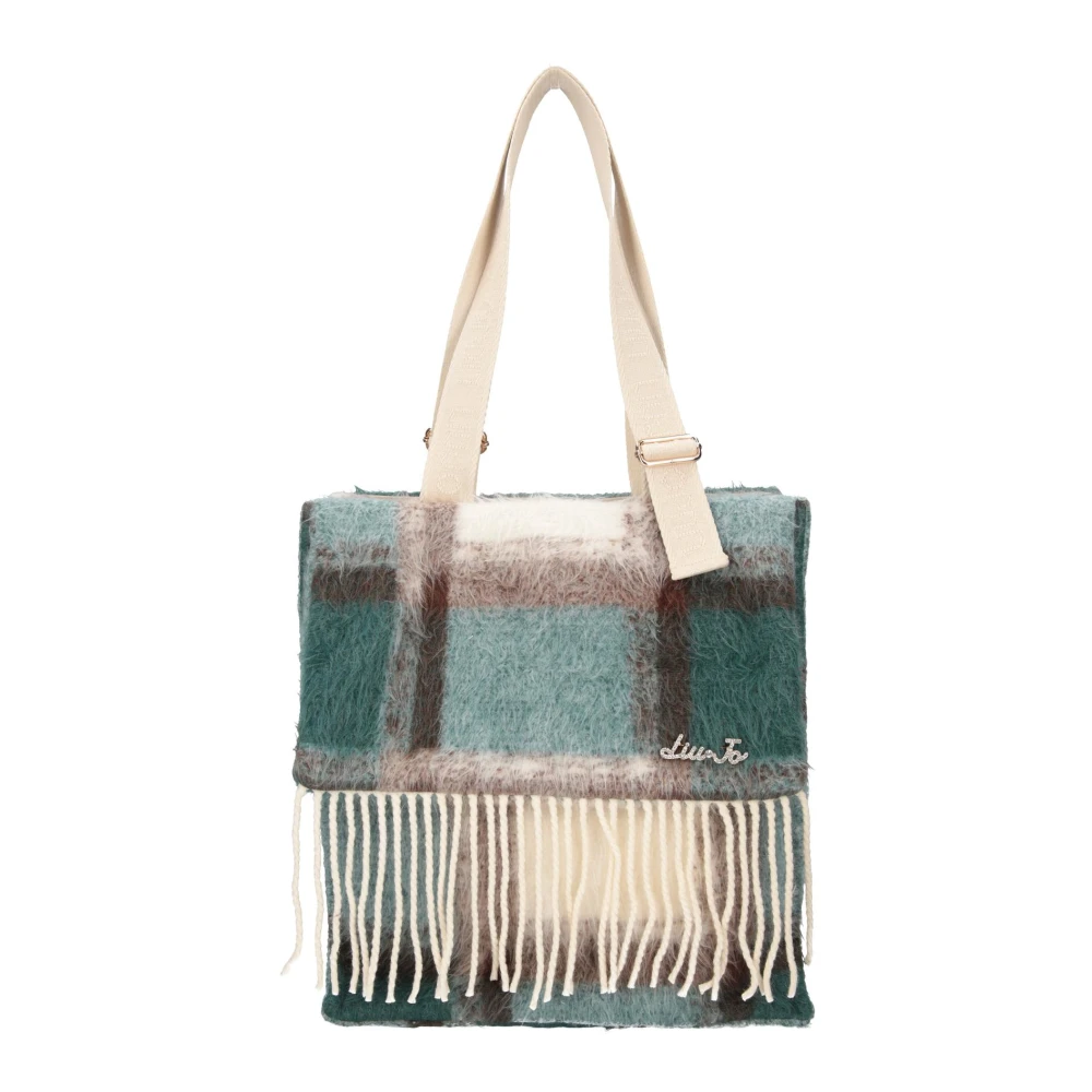Liu Jo Mode Shopping Check Tas Multicolor Dames