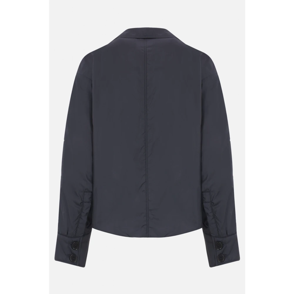 Aspesi Nylon Thermore Jas Blue Dames