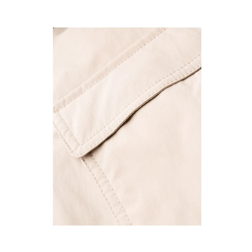 Herno Field Jacket met Afneembare Binnenvoering Beige Heren