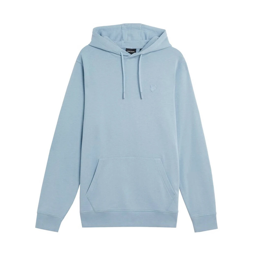 Lyle & Scott Hoodie in Trendy Stijl Blue Heren