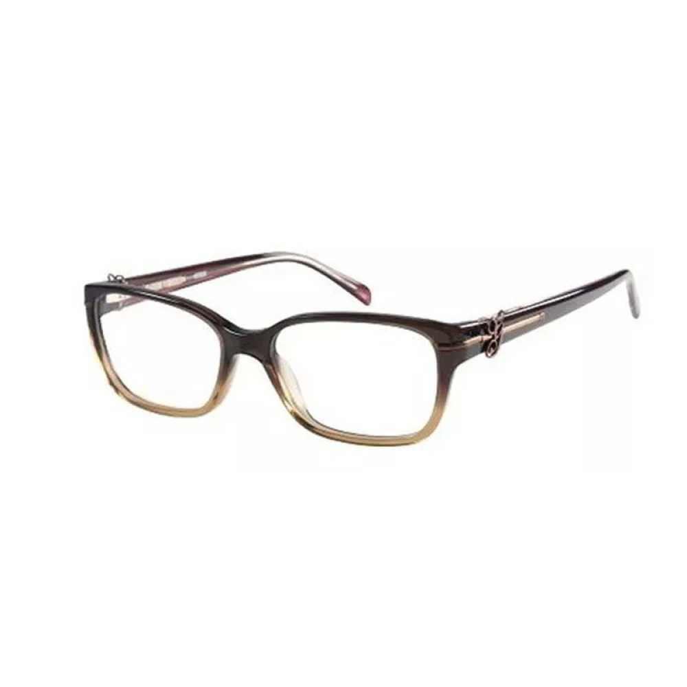 Guess Stijlvolle zonnebril in blauwe tint Brown Dames