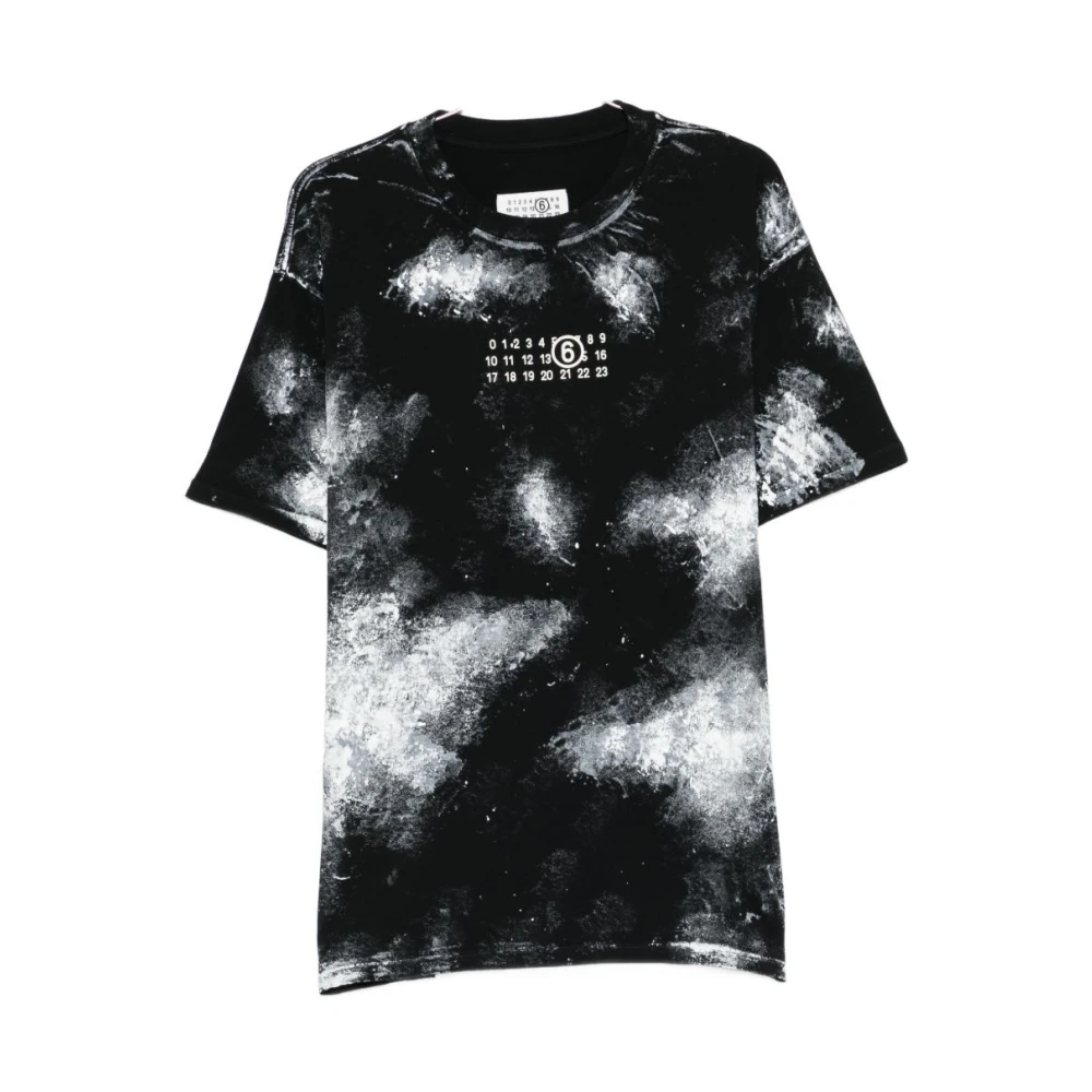 Mm6 Maison Margiela Men's Black T-Shirts, M, T-Shirts And Polos