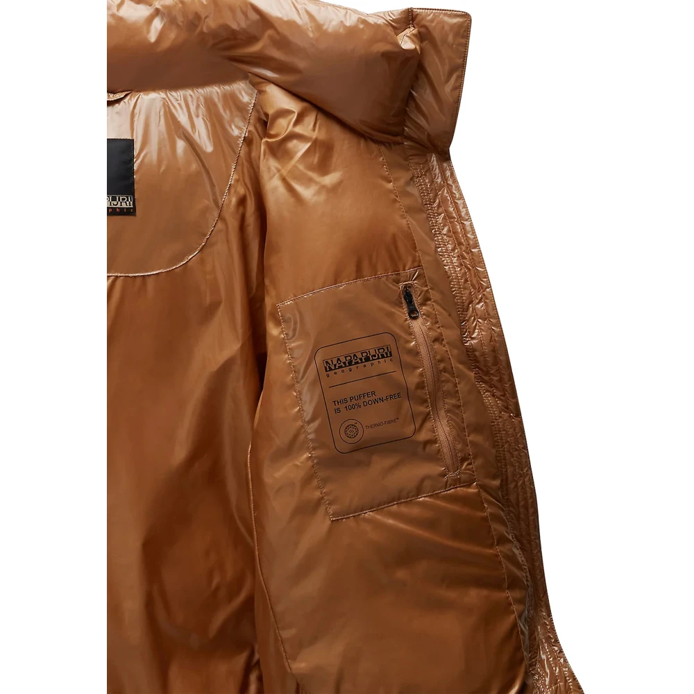 Napapijri Piumino Glane Jas Brown Dames
