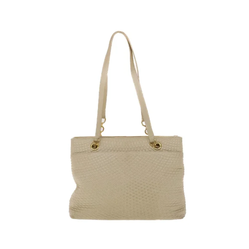 Bally Pre-owned Leather shoulder-bags Beige Dames