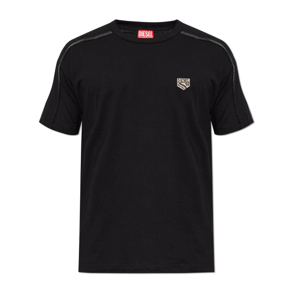 Diesel Uomo Nero Top, Xs, New,