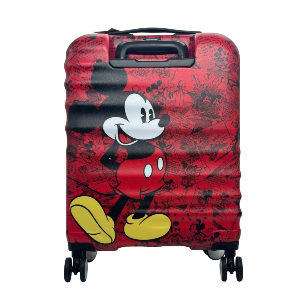 American Tourister Disney Wavebreaker Trolley Koffer Red Unisex