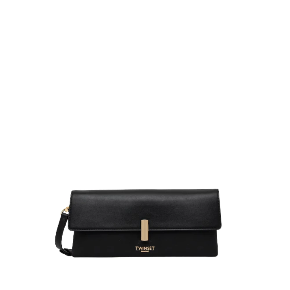 Twinset Black Clutch Bag - Female - Cross Body Bags - One Size - Bags
