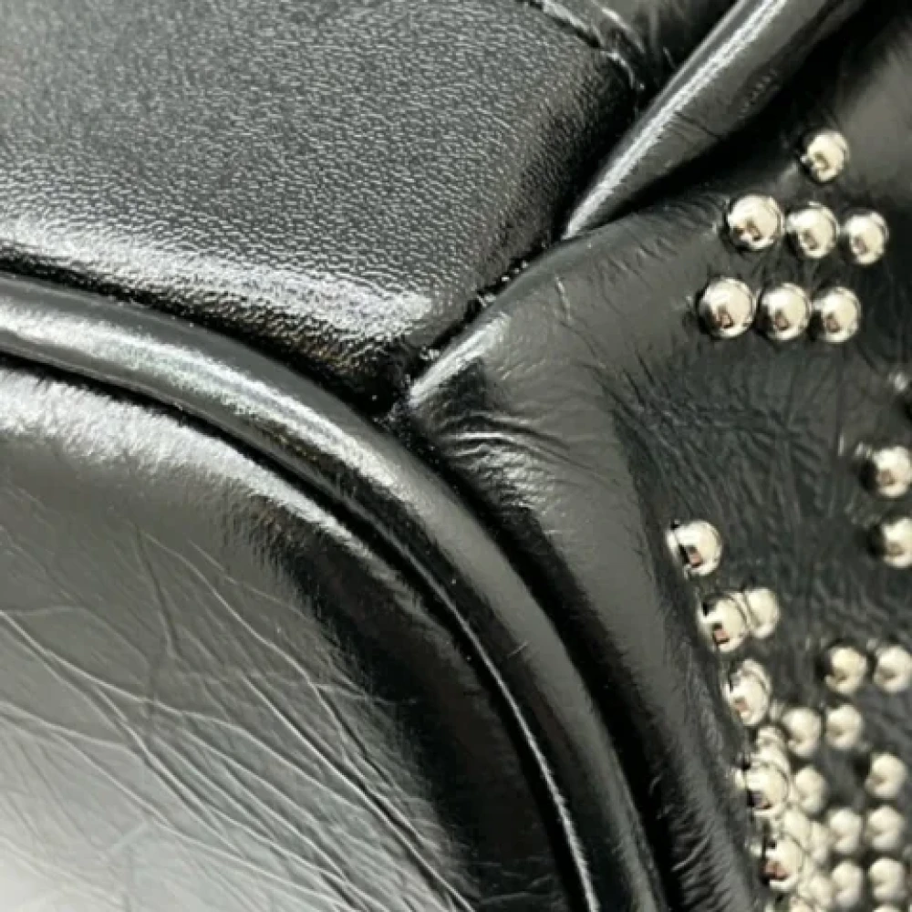 MCM Pre-owned Fabric backpacks Black Dames