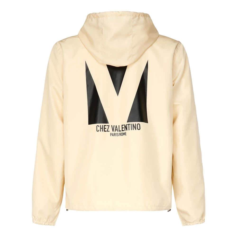 Valentino Garavani Print Windjack door Chez Beige Heren