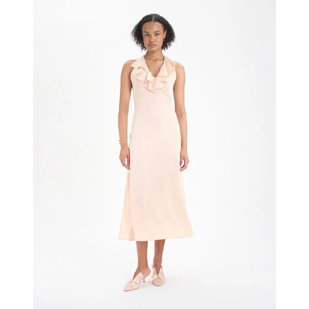 Ines De La Fressange Paris Victorine jurk van viscose Pink Dames