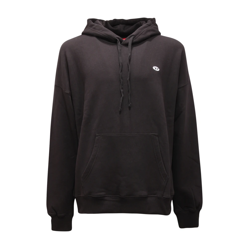 Diesel Uomo Nero Felpe, 2XL, New,