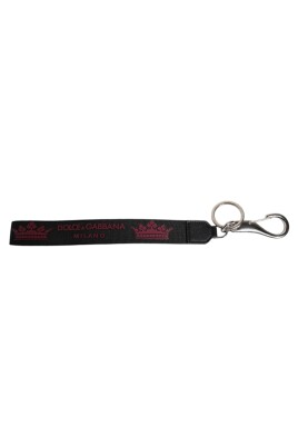 black-nylon-logo-dg-crown-keychain
