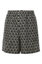 short-imprime-en-coton-marine-creme