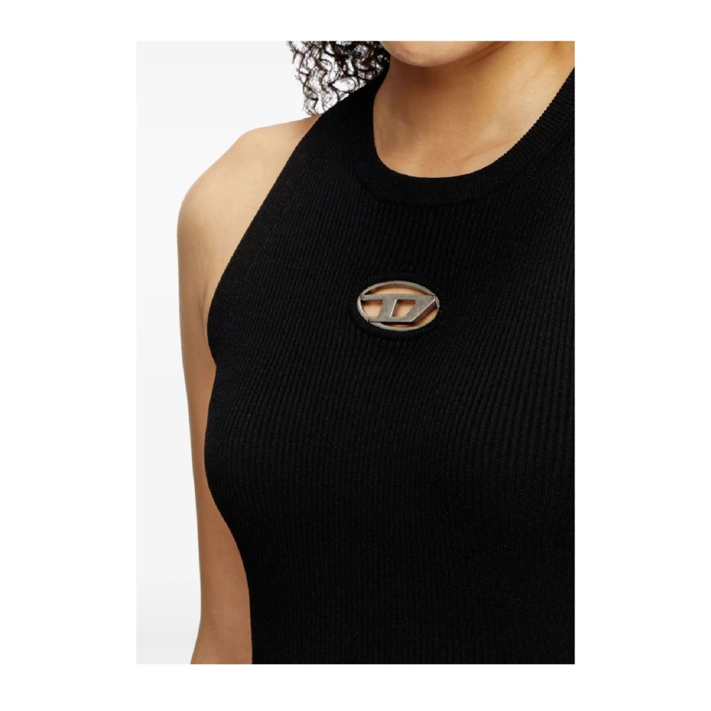 Diesel Elegante M-caddix Jurk voor Vrouwen Black Dames