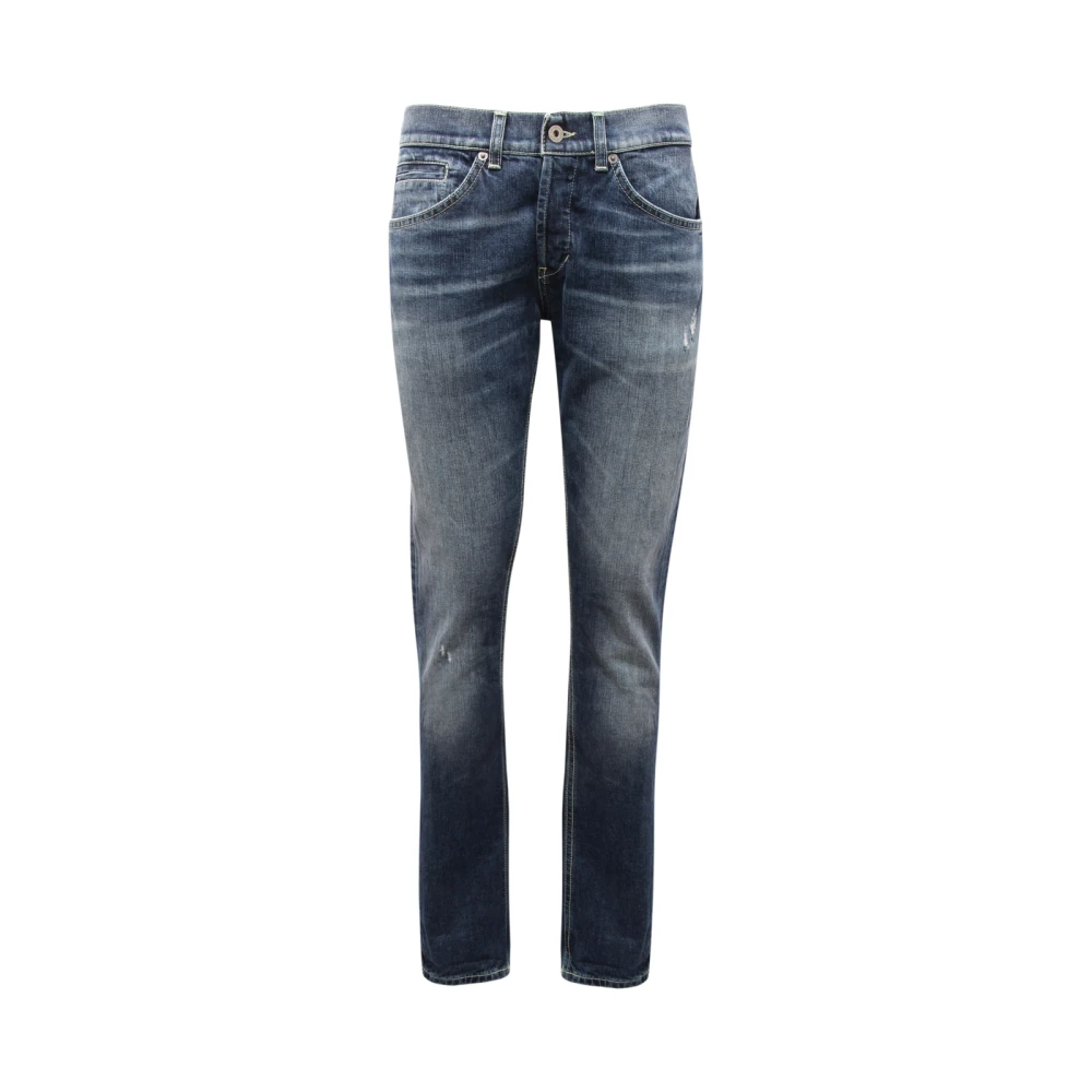 Dondup Men's Blue Skinny Fit Trousers Made In Italy - Slim Fit Jeans - W30 - Jeans