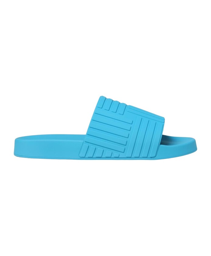 sandales-casual-en-caoutchouc-turquoise