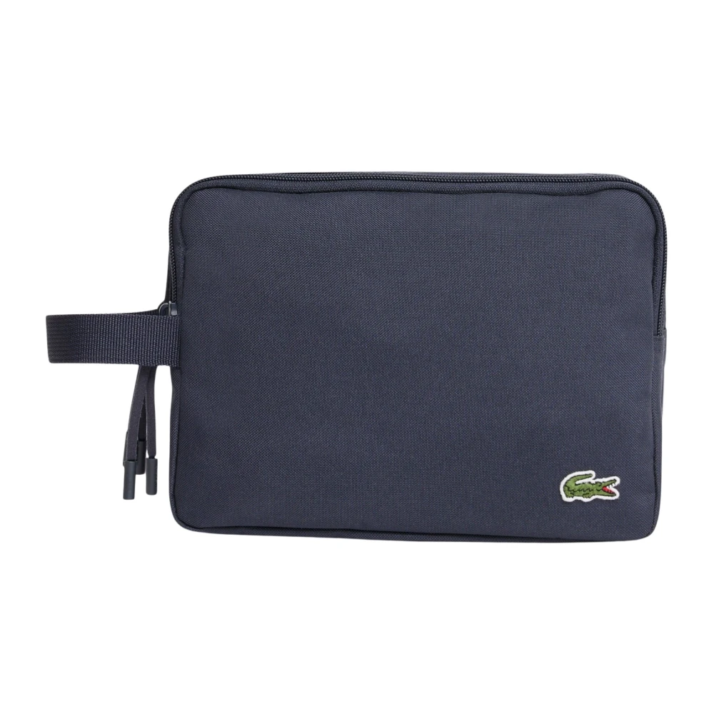 Lacoste Donna Blu Borse, Taglia Unica, New,