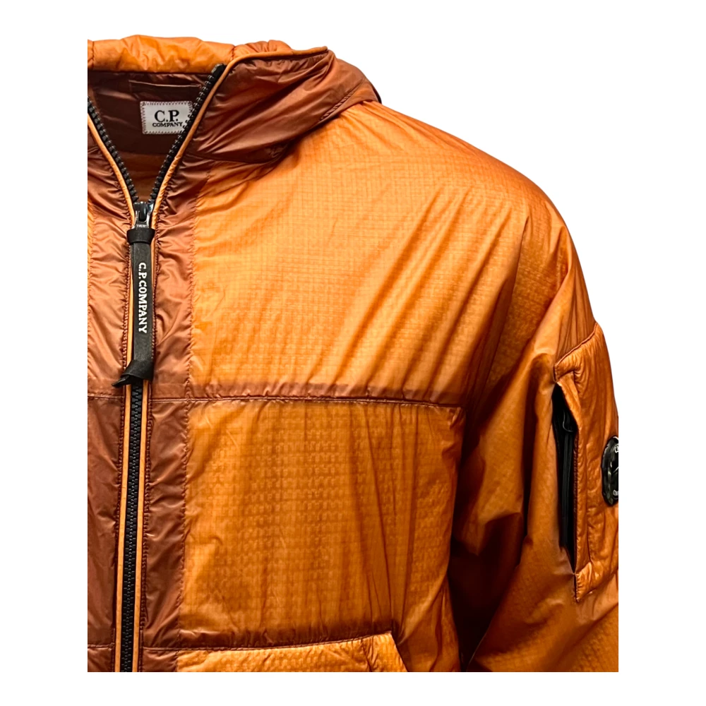 C.P. Company Nada Shell Primaloft Jas Donkeroranje Brown Heren