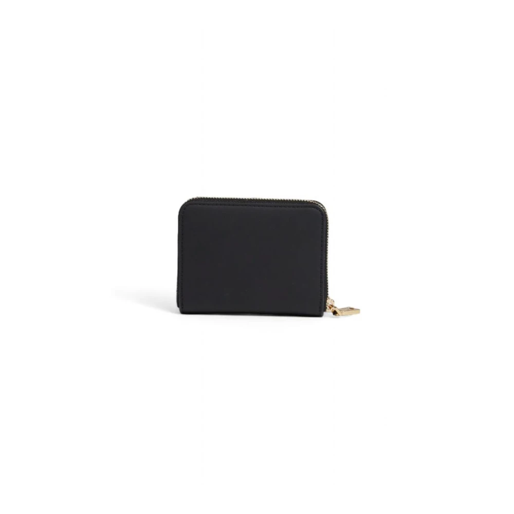 Love Moschino Stijlvolle Polyurethaan Damesportemonnee Black Dames