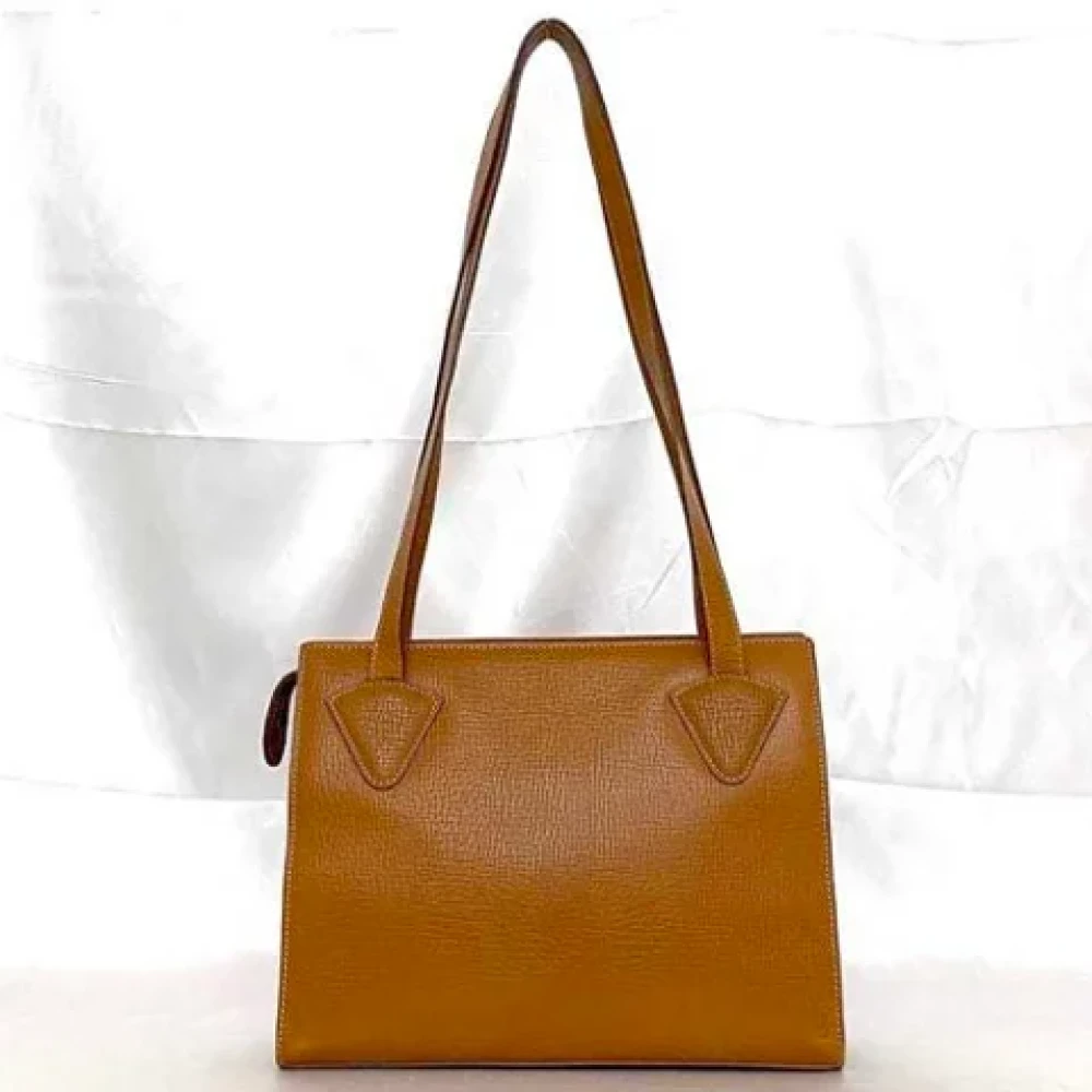 Loewe Pre-owned Leather shoulder-bags Brown Dames