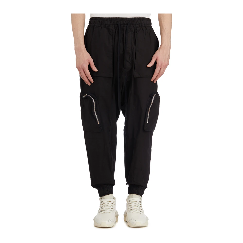 Thom Krom Katoenen Jogger Broek Black Heren