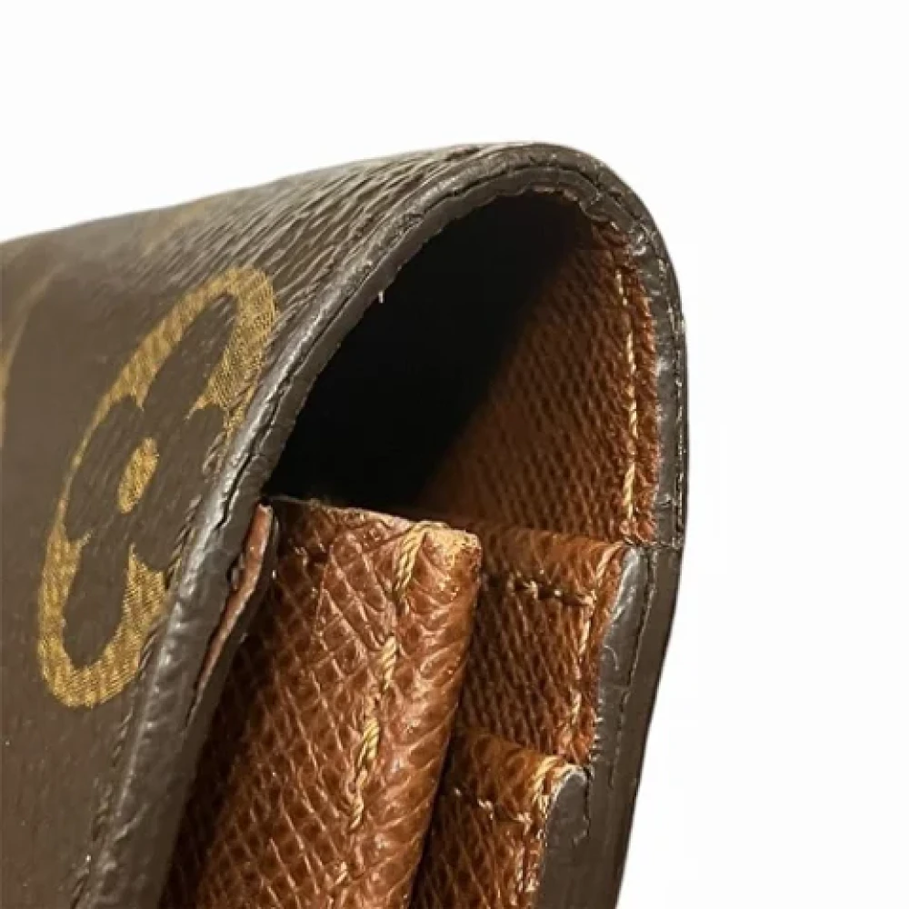 Louis Vuitton Vintage Pre-owned Canvas wallets Brown Dames