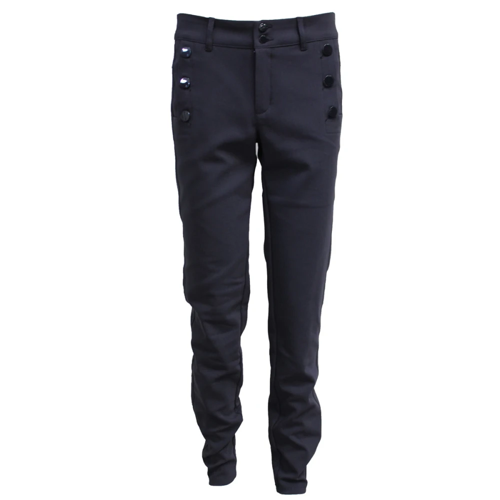 2-Biz Slim Fit Broek Blue Dames