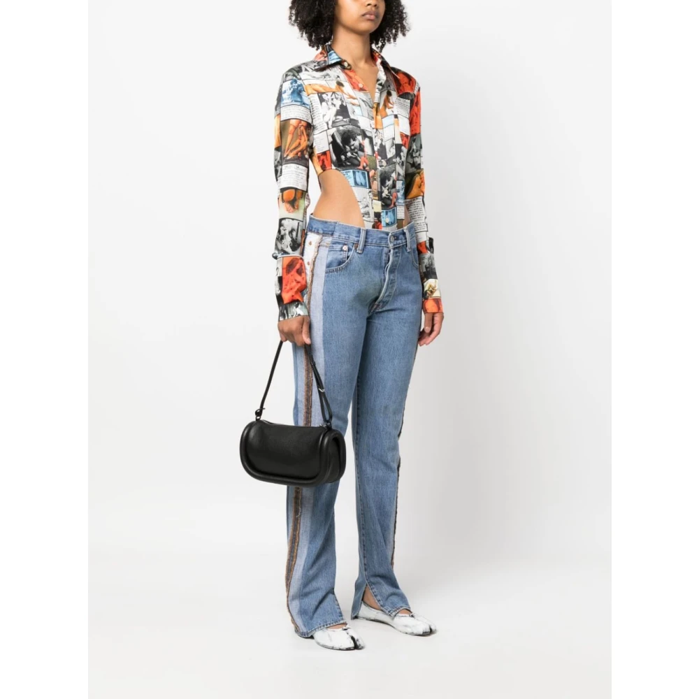 JW Anderson Zwarte schoudertas voor vrouwen Black Dames