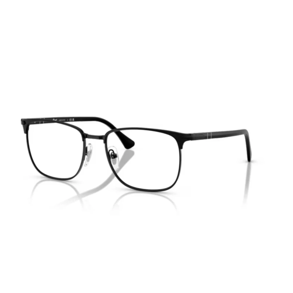 Persol Unisex Black Glasses, One Size, Stylish Sunglasses For Everyday Wear