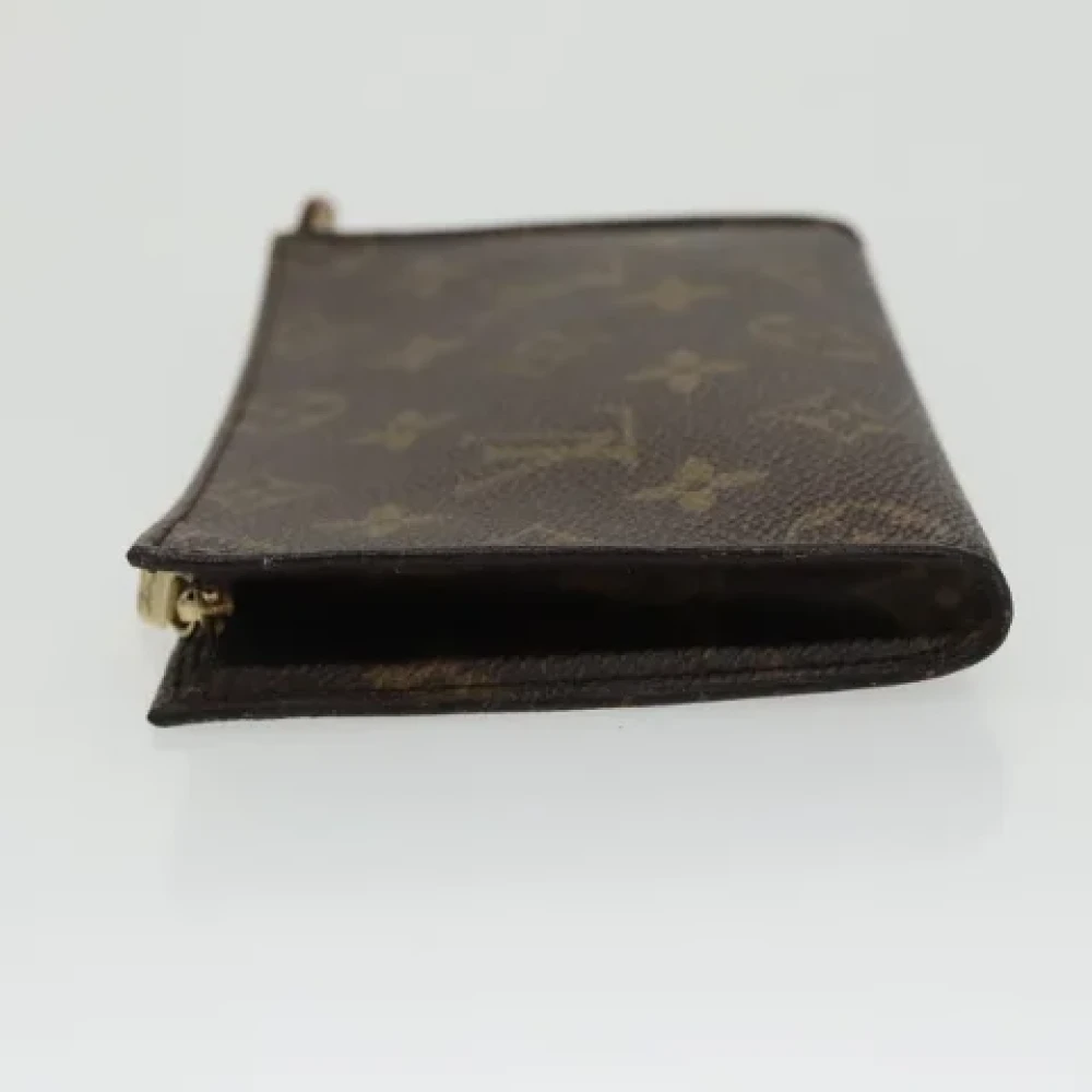Louis Vuitton Vintage Pre-owned Canvas pouches Brown Dames