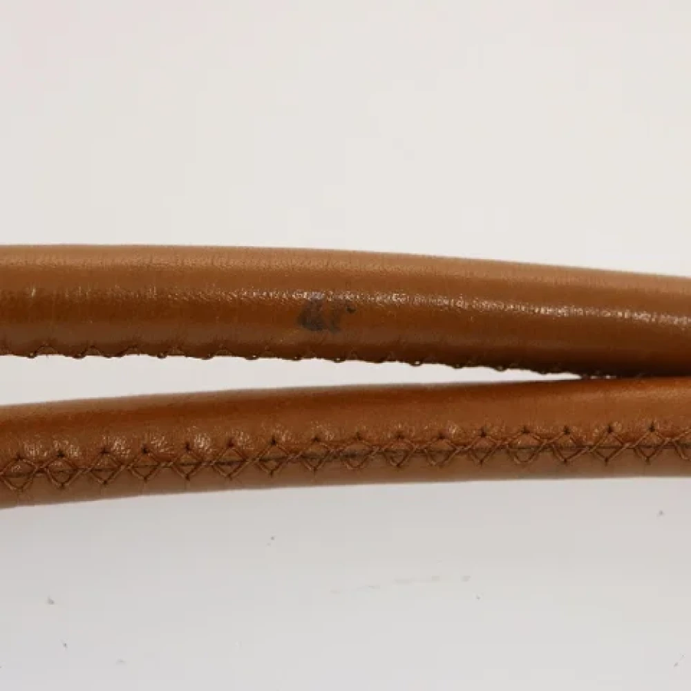 Celine Vintage Pre-owned Nylon celine-bags Brown Dames