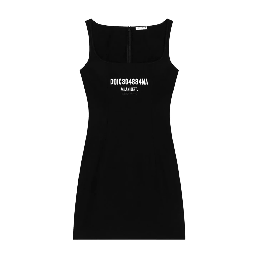 Dolce & Gabbana Women's Black Girl's Clothing Dress N0000 Aw24 - Short Dresses - S - Dresses