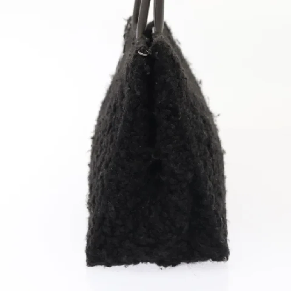 Salvatore Ferragamo Pre-owned Canvas handbags Black Dames