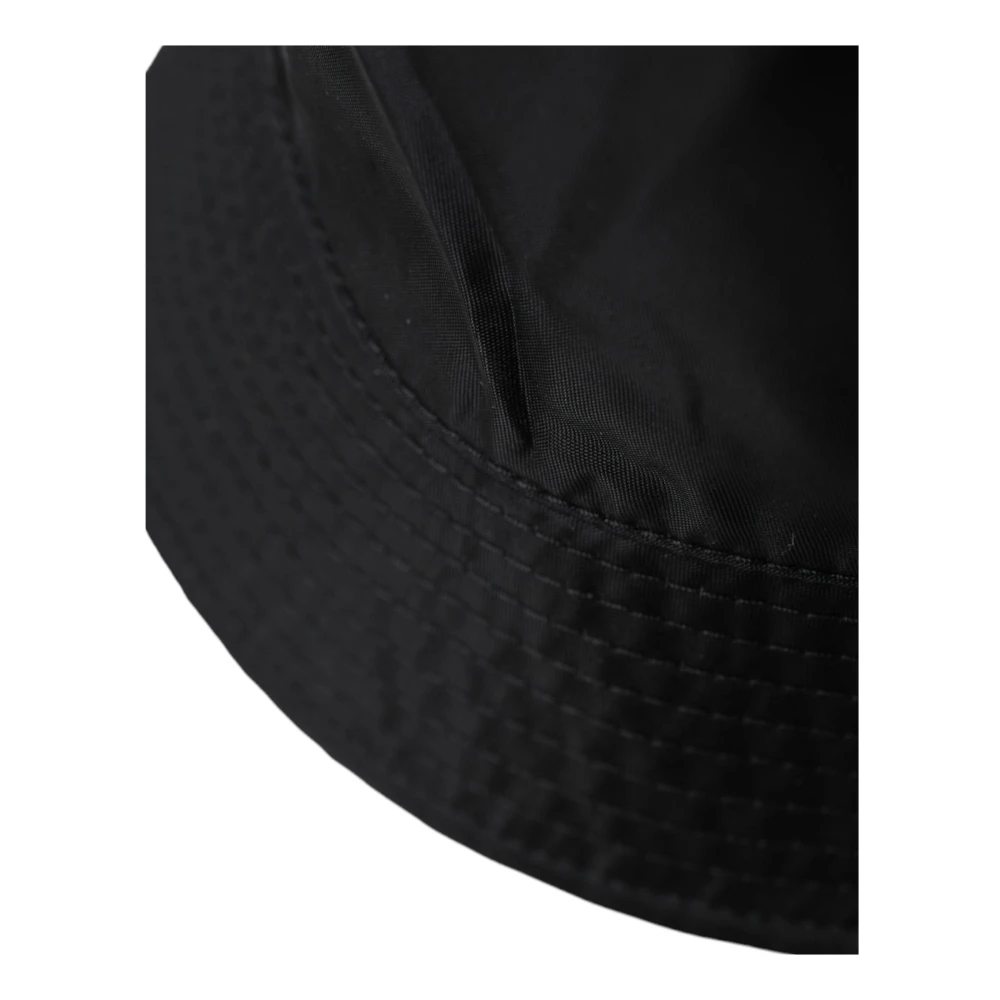 Dolce & Gabbana Stijlvolle Wide Brim Bucket Hat Black Heren