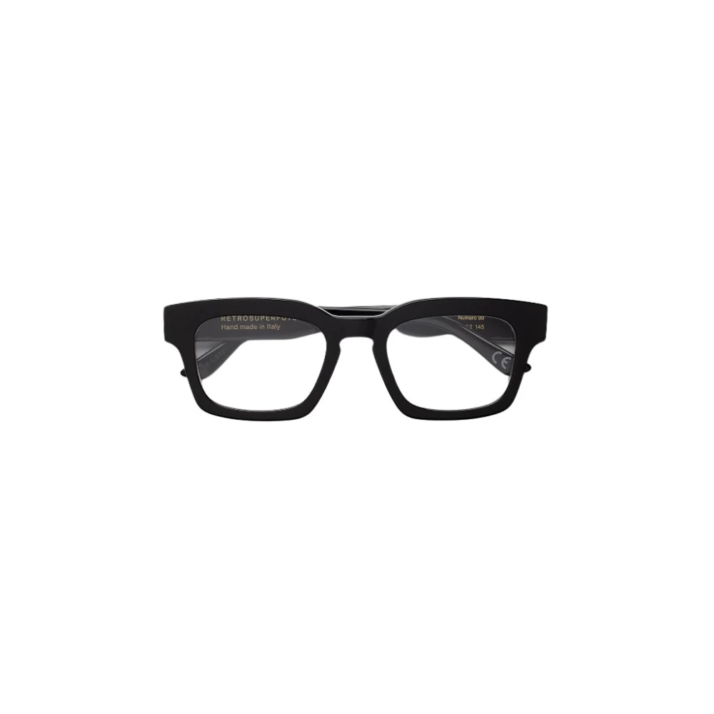 Retrosuperfuture Zwarte Bril Numero 108 Black Unisex