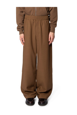 hazelnut-elastic-trousers
