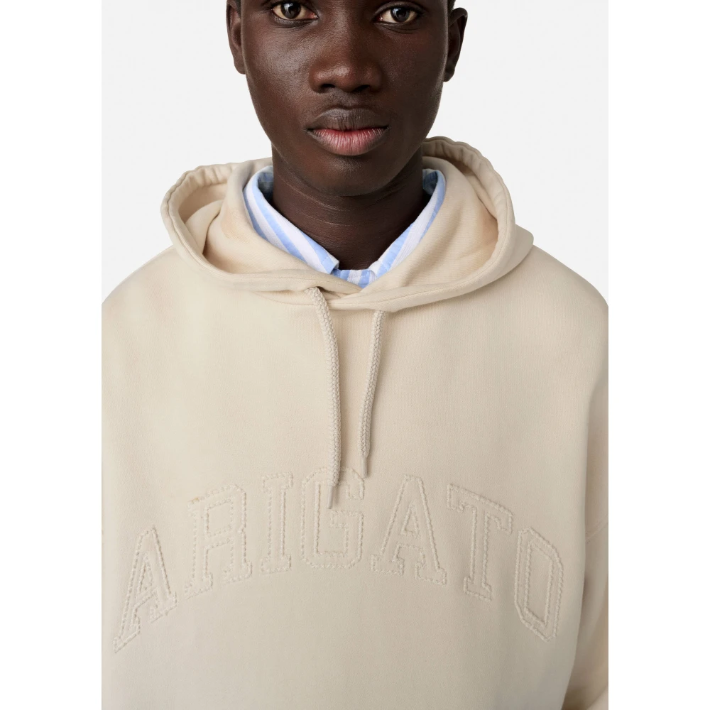 Axel Arigato Motto Hoodie Beige Heren